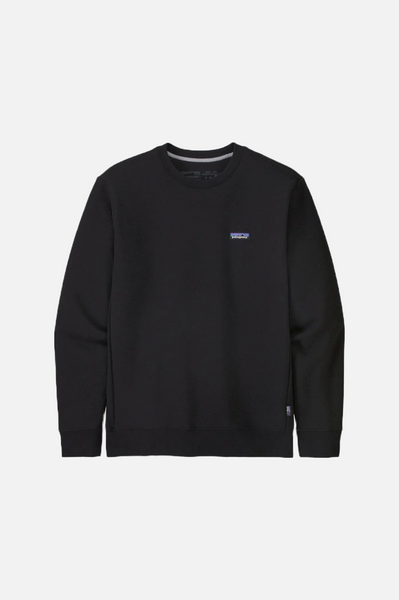 Patagonia P-6 Label Uprisal Crew Sweatshirt Men Black