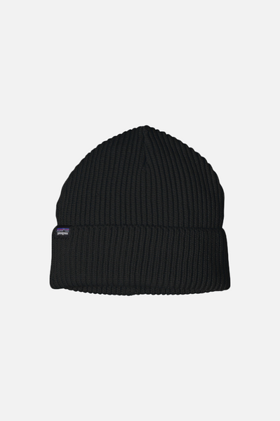 Patagonia Fishermans Rolled Beanie Black