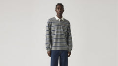 Levi's Classic LS Rugby Polo Men Ryker Stripe Bros