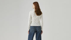 Levi's Dana Henley Women Curie Ditsy Blue Indigo