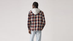 Levi's Hooded Classic Worker Shirt Men Reeve Plaid