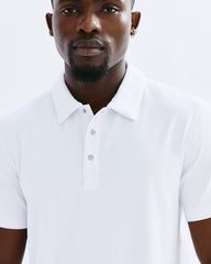 Reigning Champ Solotex Mesh Polo Men White