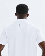 Reigning Champ Solotex Mesh Polo Men White