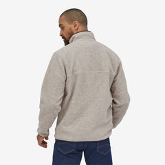 Patagonia LW Synchilla Snap-T P/O Men Oatmeal Heather Smolder Blue