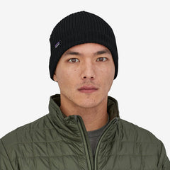 Patagonia Fishermans Rolled Beanie Black