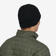 Patagonia Fishermans Rolled Beanie Black