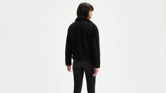 Levi's Ex-Boyfriend Sherpa Trucker Jacket Women Yes Black