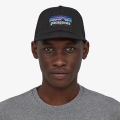 Patagonia P-6 Logo Trucker Hat Black