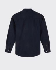 Minimum Jay 2.0 LS Shirt Men Navy Blazer