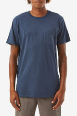 Katin Slub Base Tee Men Baltic Blue