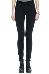 Neuw Vintage Skinny Women Black Raw