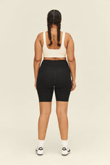 Girlfriend Collective High Rise Bike Short Women Black