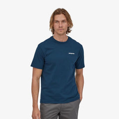 Patagonia P-6 Logo Responsibili-Tee Men Crater Blue