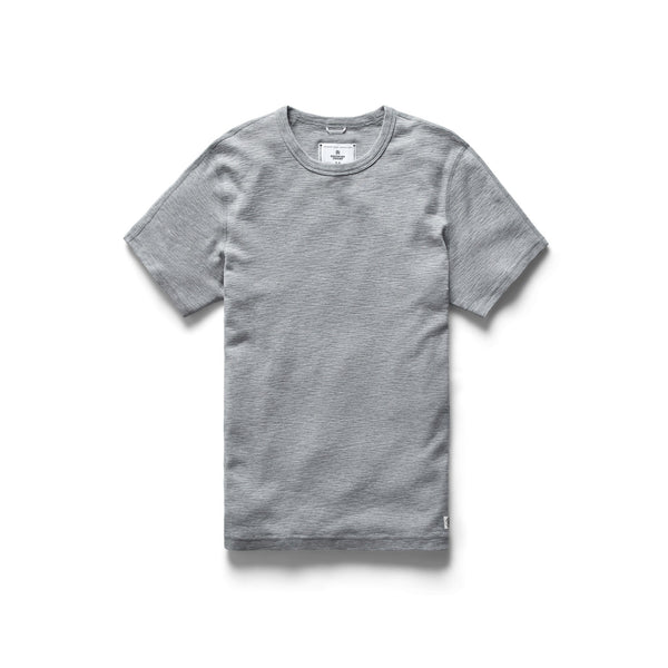 Reigning Champ 1X1 Slub T-Shirt Men Heather Grey