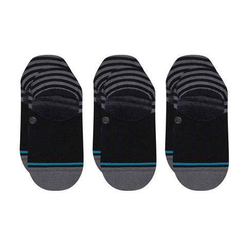 Stance Sensible Invisible 3 Pack Women Black