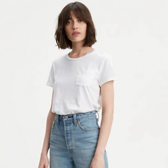 Levi's The Perfect Crew Tee Women White