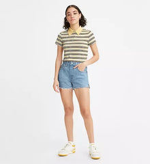 Levi's 501 Original Short Women Ojai Light Stone
