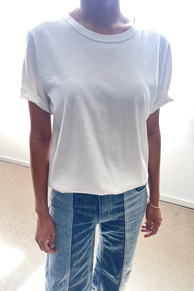 Le Bon Shoppe Organic Vintage Boy Tee Vintage White
