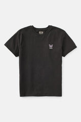 Katin Monarch Tee Men Black Wash