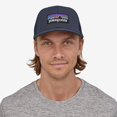 Patagonia P-6 Logo Trucker Hat New Navy