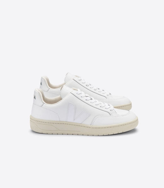 Veja V-12 Leather Men White