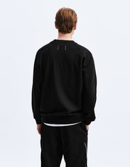 Reigning Champ Midweight Terry Classic Crewneck Men Black