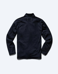 Reigning Champ Solotex Mesh Tiebreak Quarter Zip Men Navy