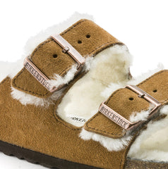 Birkenstock Arizona Shearling Regular Fit Women Mink