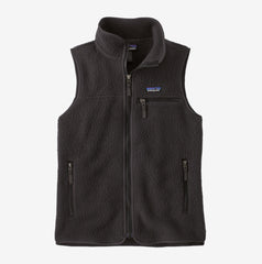 Patagonia Retro Pile Vest Women Ink Black