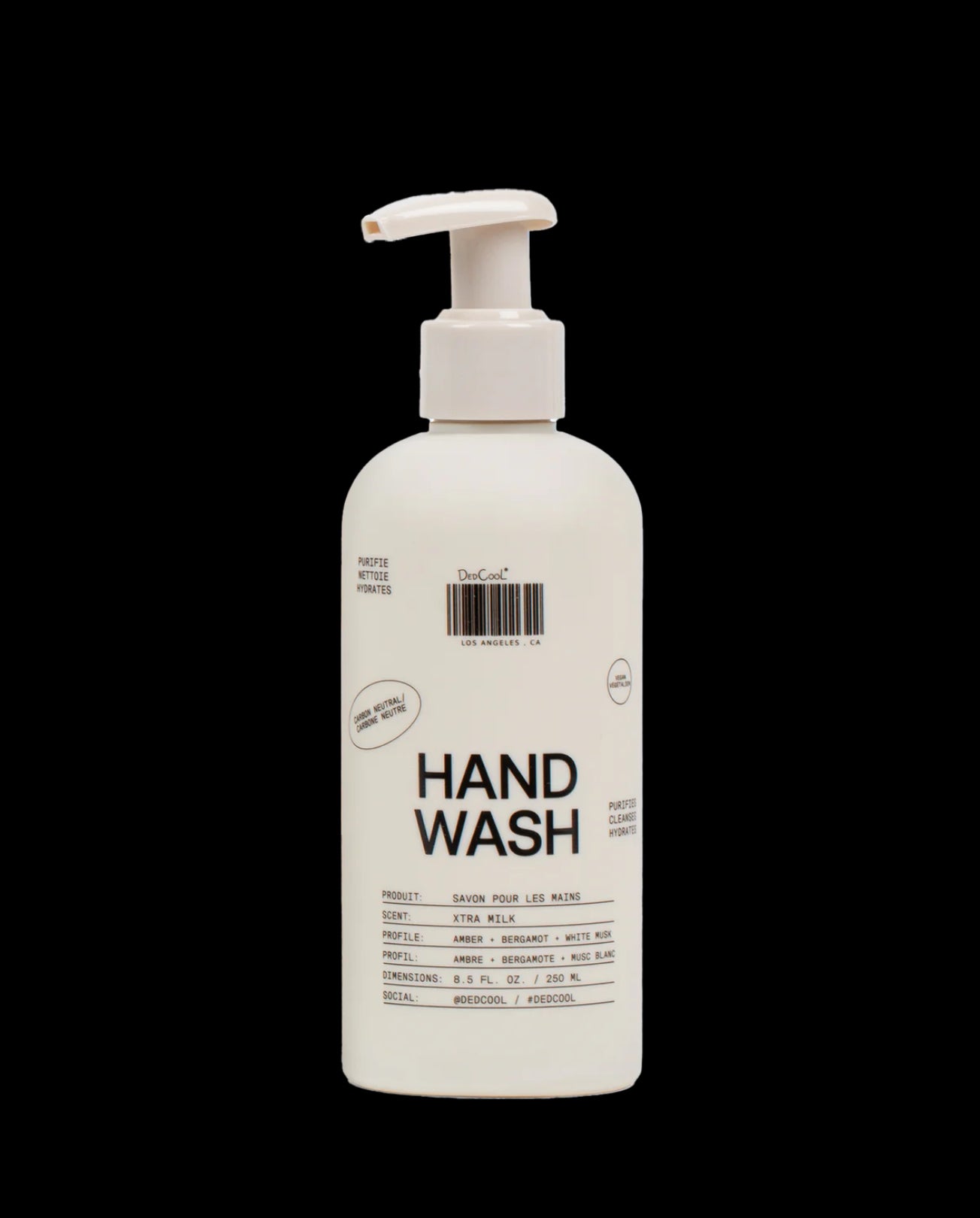 DedCool Hand Wash 8.5oz Xtra Milk