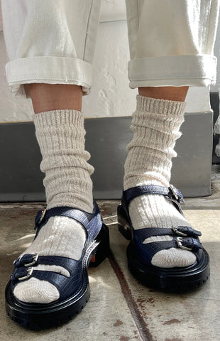 Le Bon Shoppe Cottage Socks Women Oatmeal