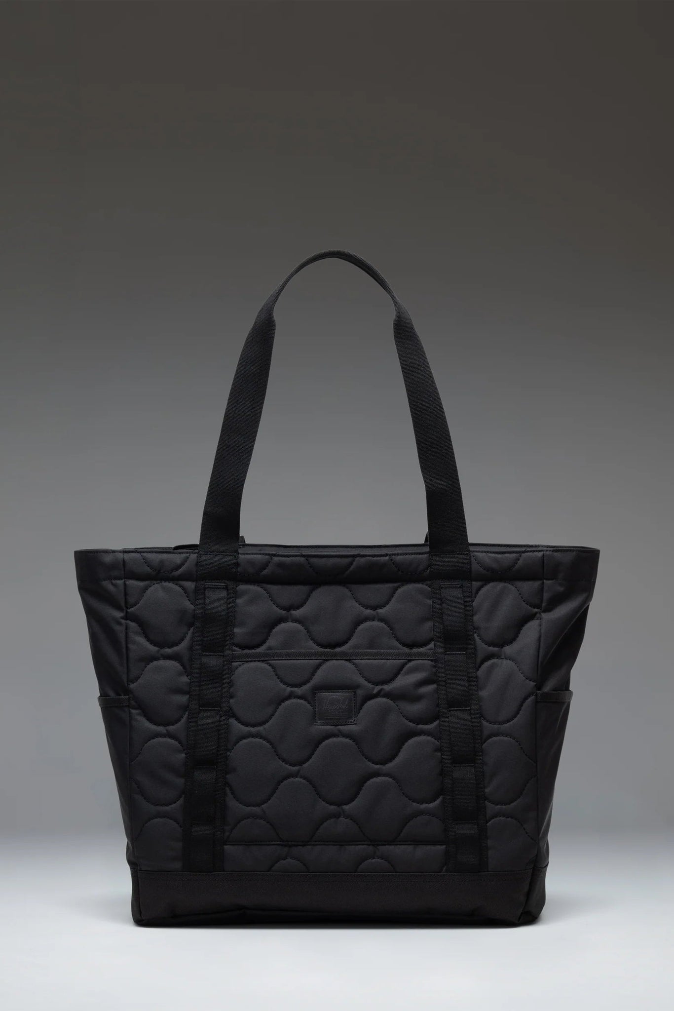 Herschel Heritage Quilted Capsule Tote Black Tonal