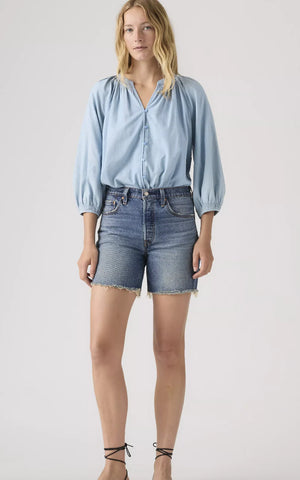 Levi's 501 Mid Thigh Short Women Symmetry Sister