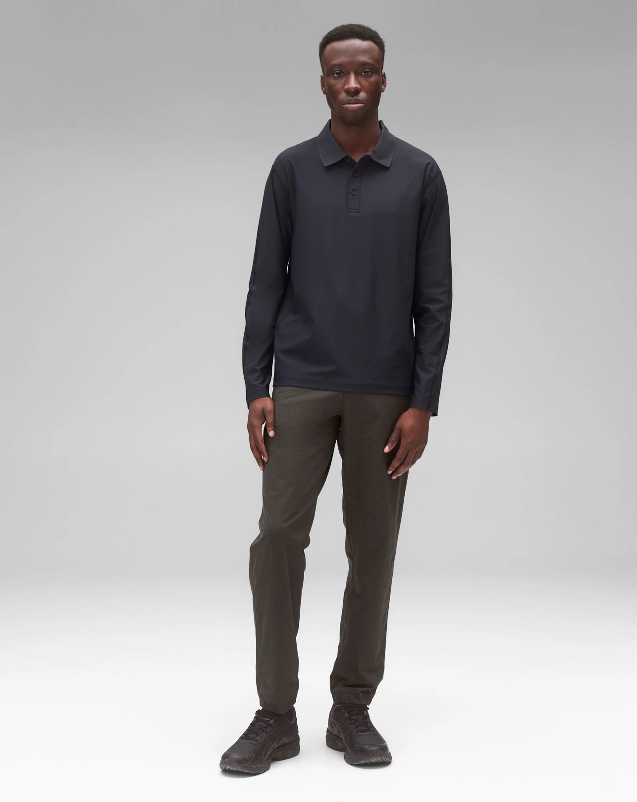 Reigning Champ Stretch Wrap Knit Coach’s Standard Jogger Men Carbon