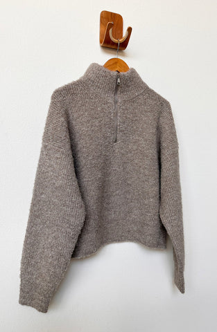 Le Bon Shoppe Andre Sweater Women Smoke