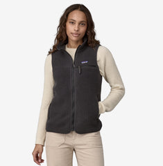 Patagonia Retro Pile Vest Women Ink Black