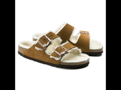 Birkenstock Arizona Shearling Regular Fit Women Mink