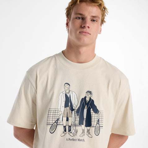 New Balance A Perfect Match Tennis Tee Men Linen
