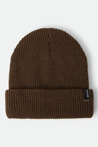 Brixton Heist Beanie Walnut Brown