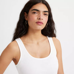 Levi's Essential Rib Tank Women White