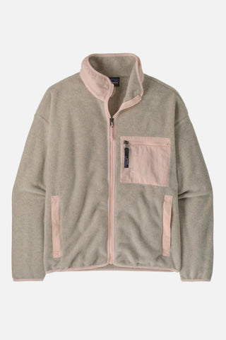 Patagonia W's Synch Jacket Women Oatmeal Heather w/Pink Frost