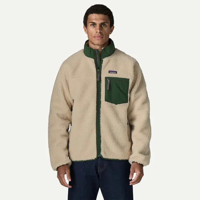 Patagonia Classic Retro-X Jacket Men Dark Natural w/Treeline Green