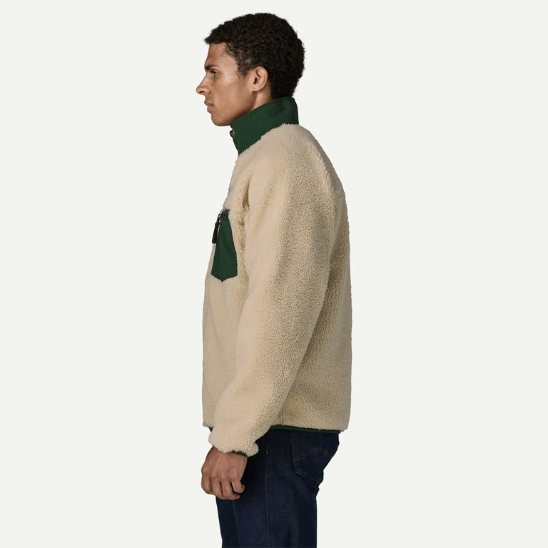 Patagonia Classic Retro-X Jacket Men Dark Natural w/Treeline Green