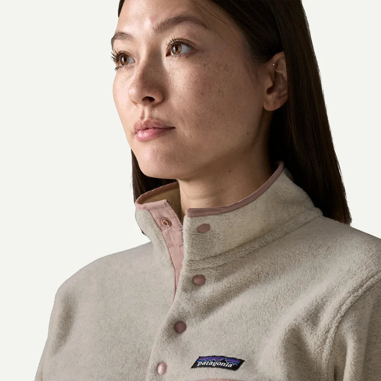 Patagonia LW Synch Snap-T PO Women Oatmeal Heather w/Moonrise Taupe