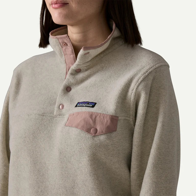 Patagonia LW Synch Snap-T PO Women Oatmeal Heather w/Moonrise Taupe