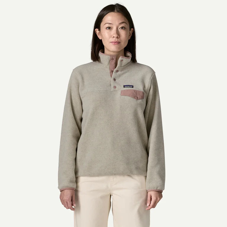 Patagonia LW Synch Snap-T PO Women Oatmeal Heather w/Moonrise Taupe