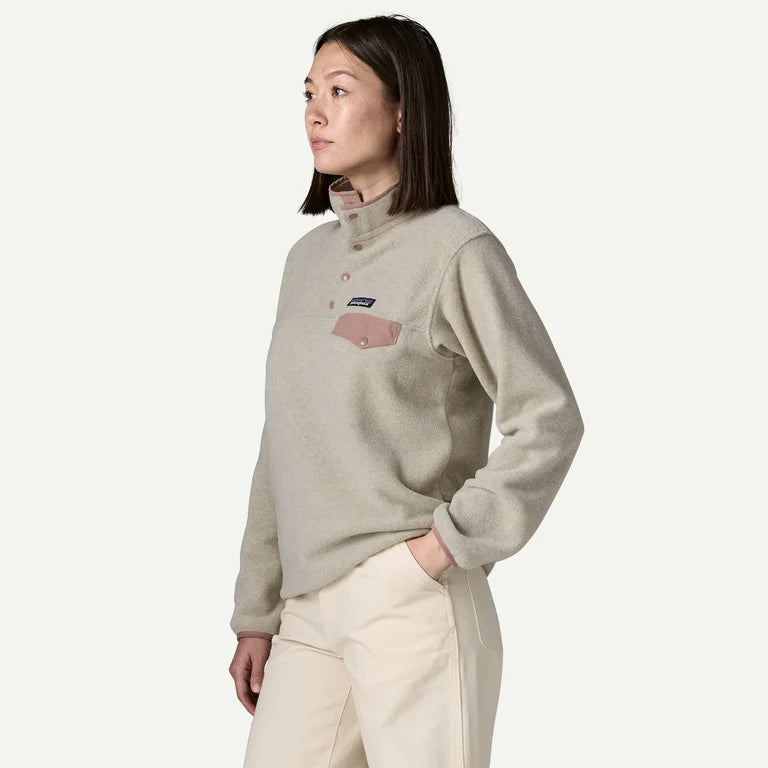 Patagonia LW Synch Snap-T PO Women Oatmeal Heather w/Moonrise Taupe