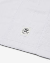 Reigning Champ Solotex Mesh Tiebreak Polo Men White