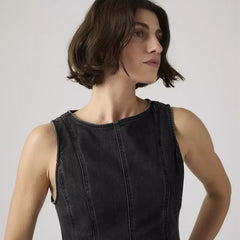Levi’s Leighton Peplum Top Women NY Nights