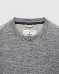 Reigning Champ Solotex Mesh Tiebreak T-Shirt Men Heather Grey